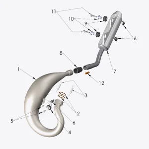 2025-CX50FWE-Exhaust System
