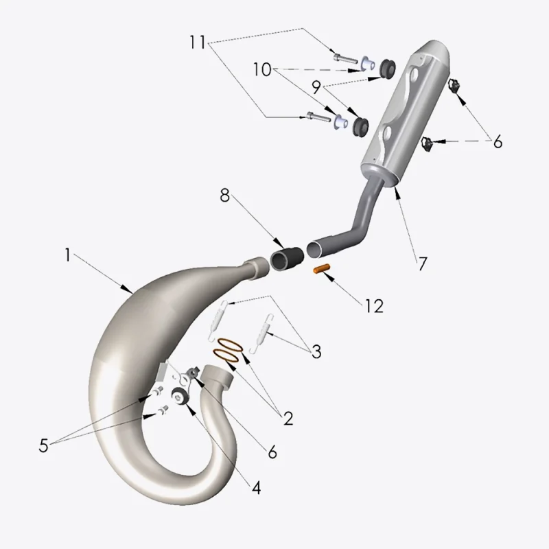 2025-CX50FWE-Exhaust System