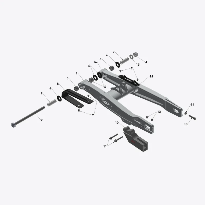 2025 CX65 Swingarm