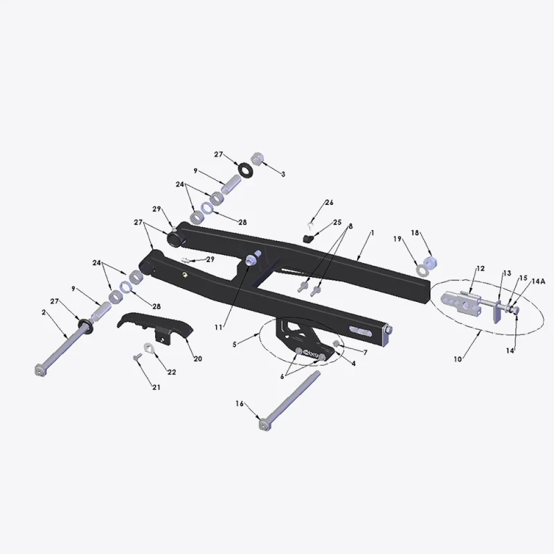 2025-CX50FWE-Swingarm