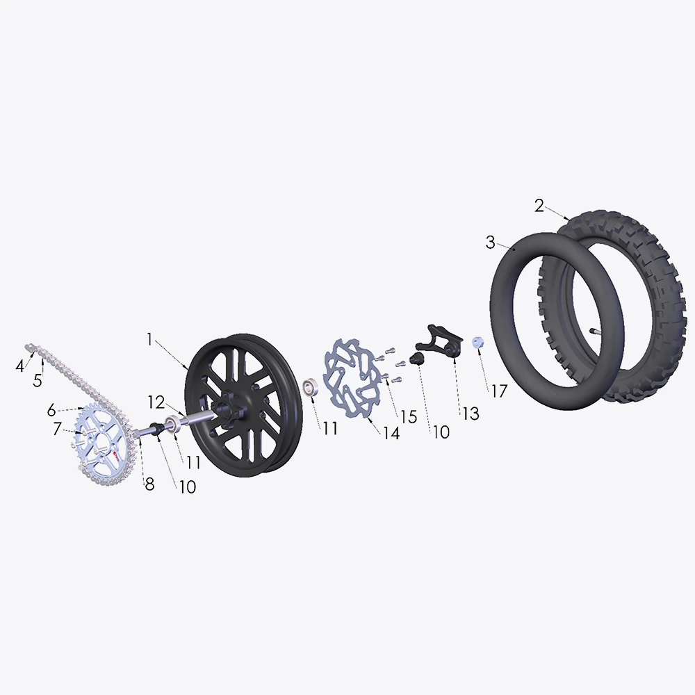 Wheel - Rear