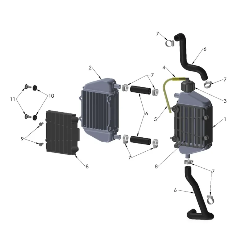 Cobra CX50JR - Coolant System