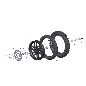 Cobra CX50JR - Front Wheel